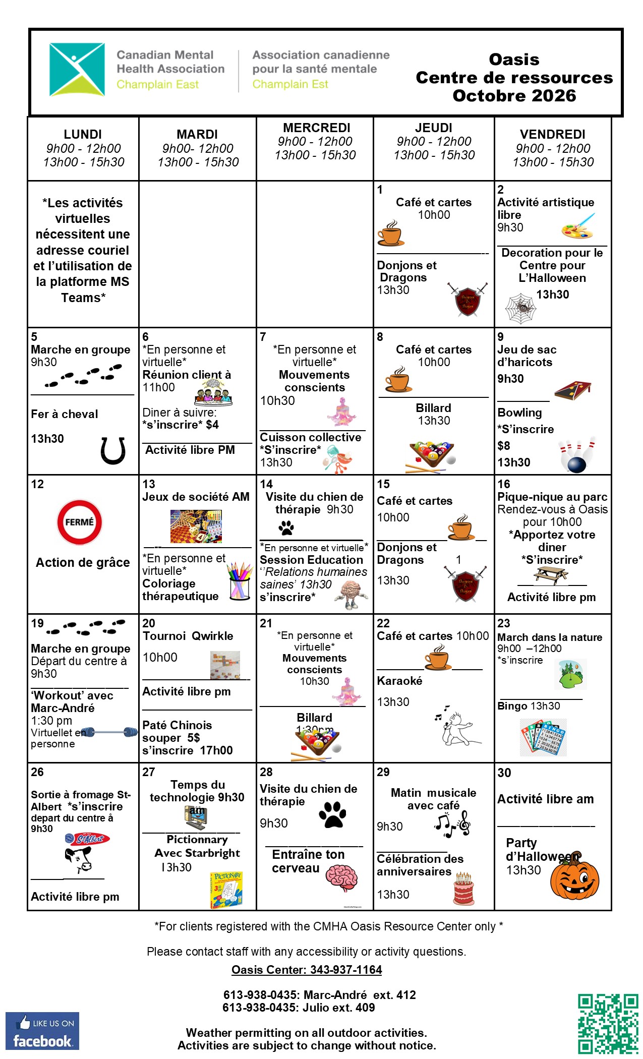 Oasis October 2026 FR