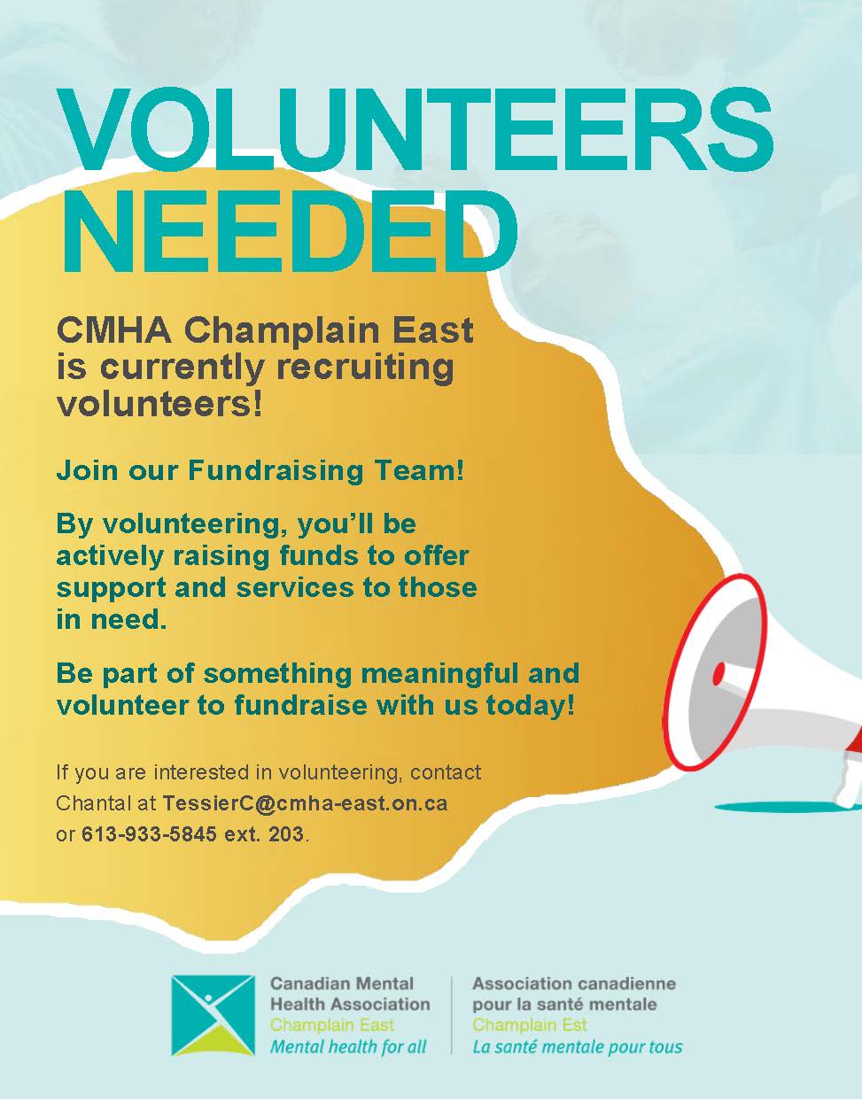 volunteer recruitment poster