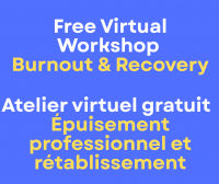 Burnout and Recovery – Virtual Workshop - English